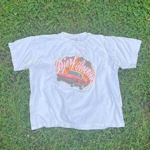 SOLD - Djerf Avenue Car Graphic Tee Large Boxy Fit